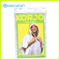 Poncho de lluvia impermeable del bolsillo PE Rpe-085